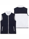 Martina Quilt Hybrid Vest Navy - J.LINDEBERG - BALAAN 3