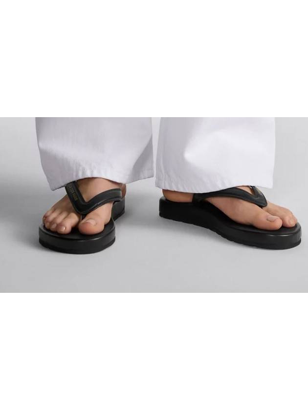 Sea Thong Sandals Black - DIOR - BALAAN 5