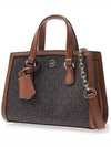 Chantal Monogram Print Tote Bag Brown - MICHAEL KORS - BALAAN 3