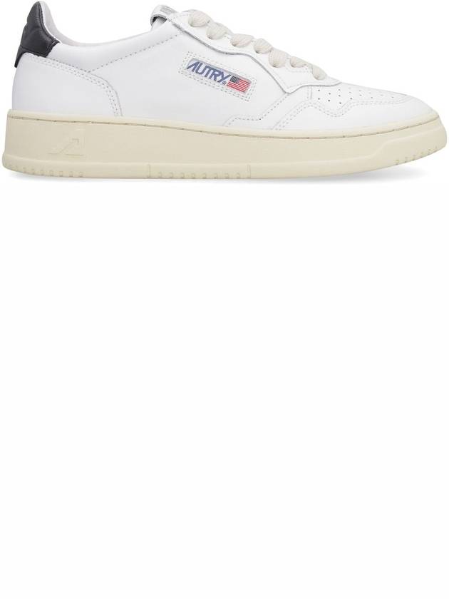 Medalist Goatskin Low Top Sneakers White - AUTRY - BALAAN 3