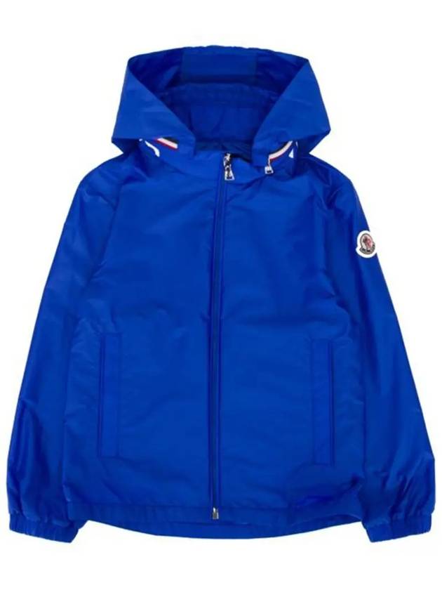 Kids Hooded Jumper Jacket Blue 1A0008268352 73J - MONCLER - BALAAN 3