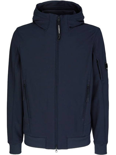 Men's Shell R Lens Wappen Hooded Jacket Navy - CP COMPANY - BALAAN 2