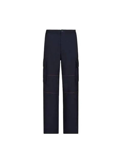 Drawstring Cargo Straight Pant Blue - MARNI - BALAAN 2