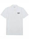 Handwriting Comfort Polo Shirt White - MAISON KITSUNE - BALAAN 2