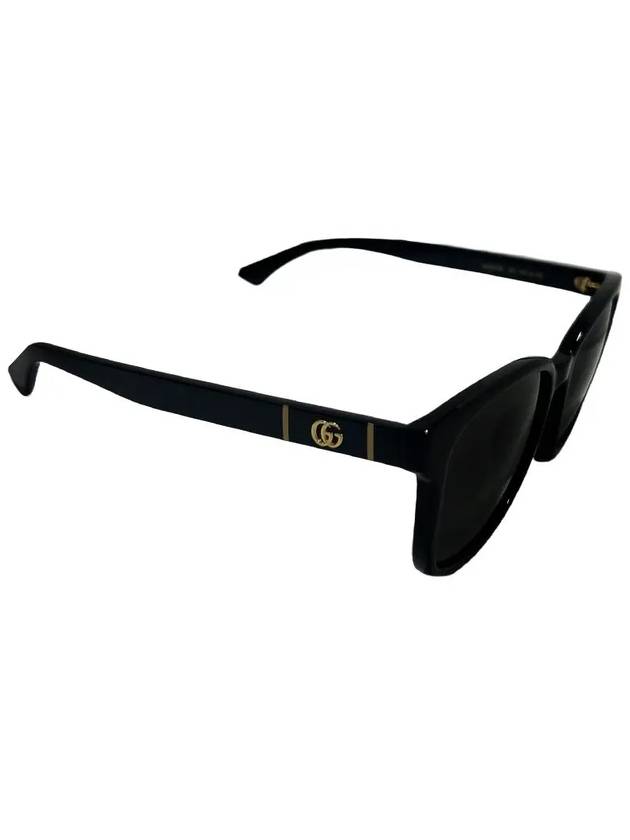 Eyewear Asian Fit Square Sunglasses Black Grey - GUCCI - BALAAN 6