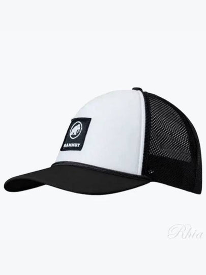 Crag Logo Classic Trucker Ball Cap White - MAMMUT - BALAAN 2