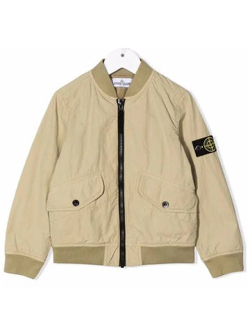 Kids Lens Wappen Bomber Jacket 761640430 V0090 - STONE ISLAND - BALAAN 1