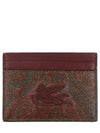 Tesuto Paisley Card Wallet Brown - ETRO - BALAAN 2