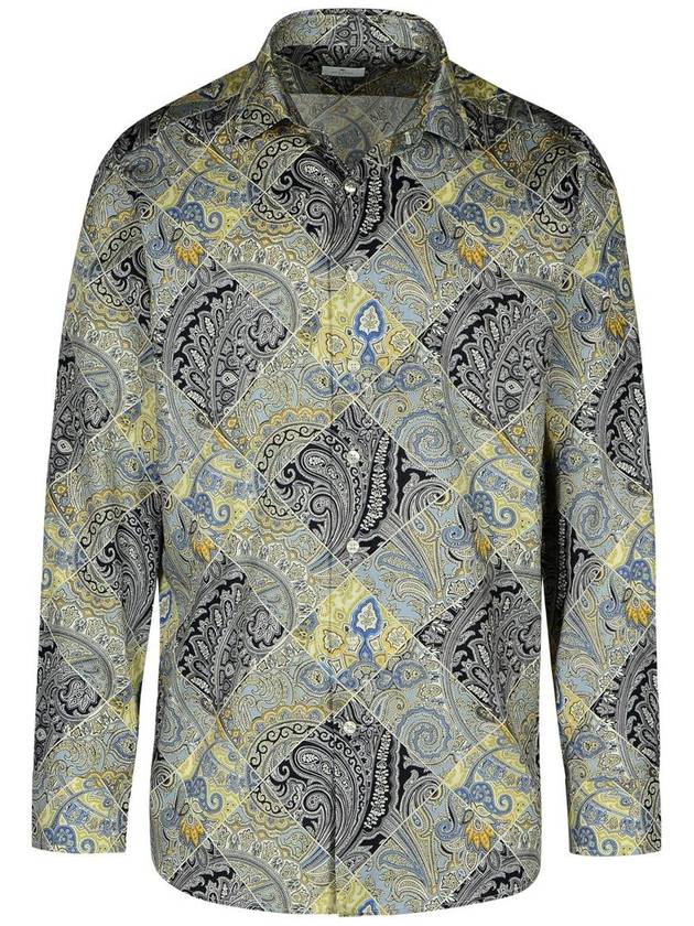 Etro 'Roma' Multicolor Cotton Shirt - ETRO - BALAAN 1