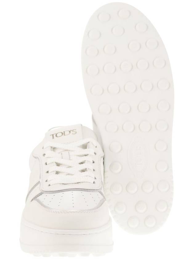 Leather Platform Sneakers - TOD'S - BALAAN 5