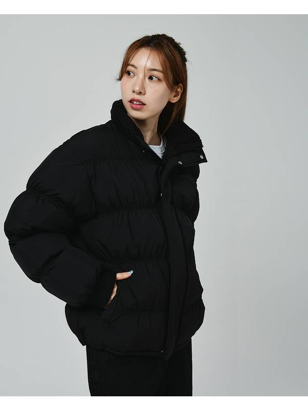 Over Fit Puffer Padded Jacket BLACK - LE SOLEIL MATINEE - BALAAN 9