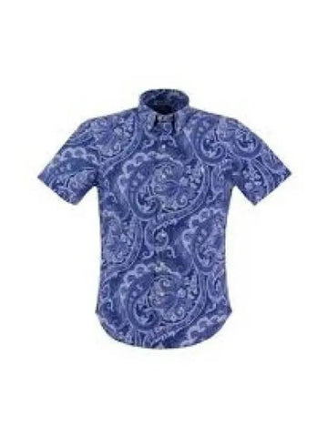 Short sleeve sports shirt blue 1236859 - POLO RALPH LAUREN - BALAAN 1