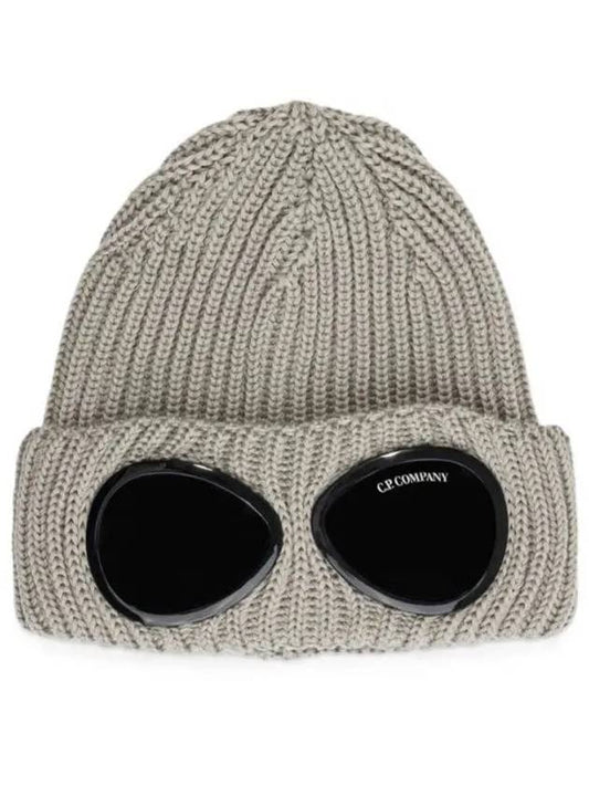 Signature Goggles Wool Beanie Sage - CP COMPANY - BALAAN 2