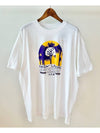 Los Angeles Lakers Courtside Max 90 Short Sleeve T-Shirt White - NIKE - BALAAN 2