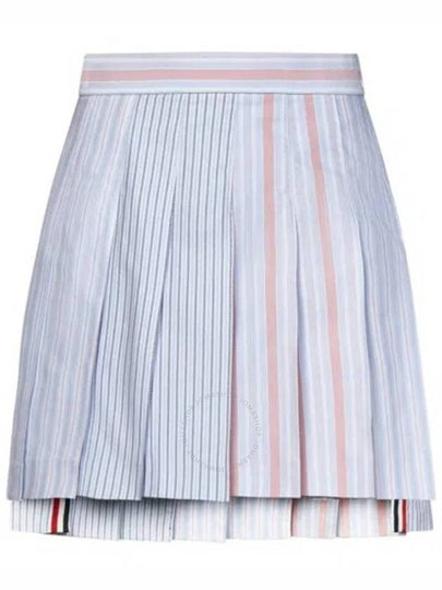 Striped Pleated Mini Skirt FGC998FF0526 - THOM BROWNE - BALAAN 2