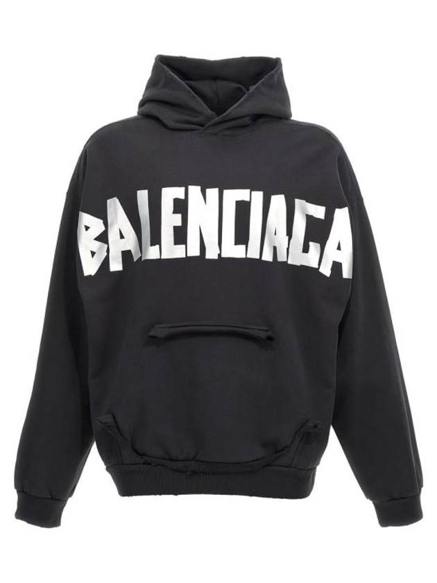 hooded sweatshirt 744441TQVQ9 1073 BLACK - BALENCIAGA - BALAAN 2