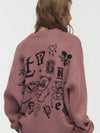 Doodle Bear Round Knit Indie Pink - CPGN STUDIO - BALAAN 2