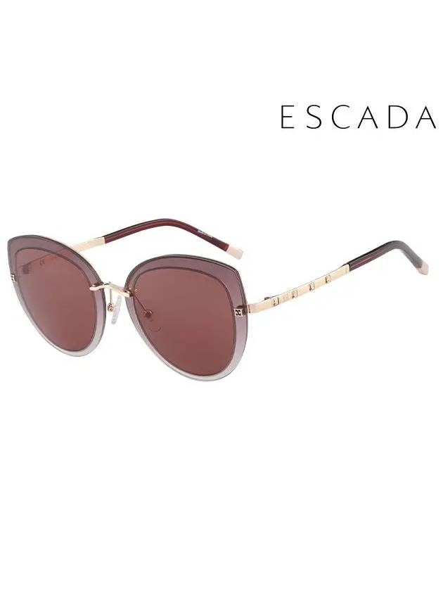 Sunglasses SES B80F 0300 Cat s Eye Metal Women - ESCADA - BALAAN 2