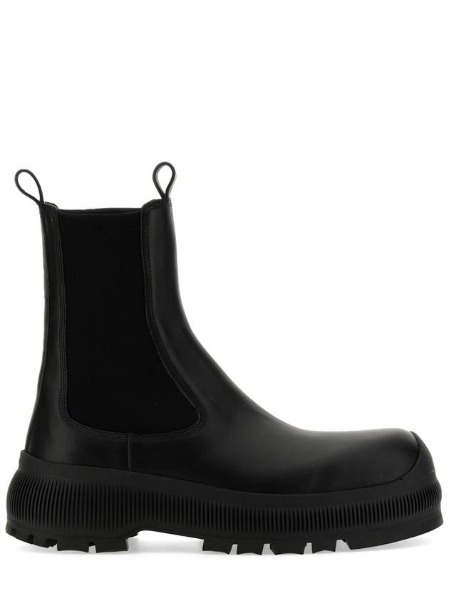 Leather Chelsea Boots J50WU0006P4942 - JIL SANDER - BALAAN 3