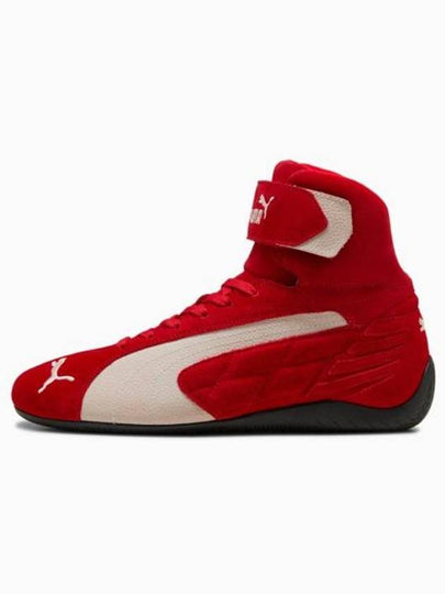 Speedcat Mid High Top Sneakers White Red - PUMA - BALAAN 2