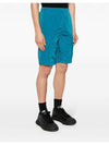 Chrome R Bermuda Shorts Blue - CP COMPANY - BALAAN 3