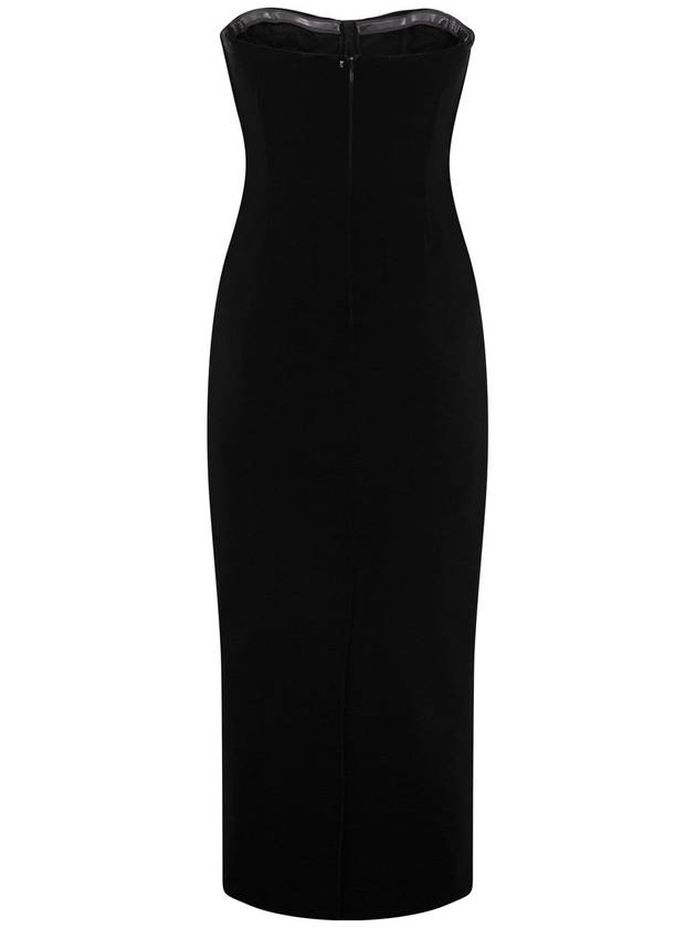 ALLORO1234 - Velvet bustier dress - MAX MARA SPORTMAX - BALAAN 2