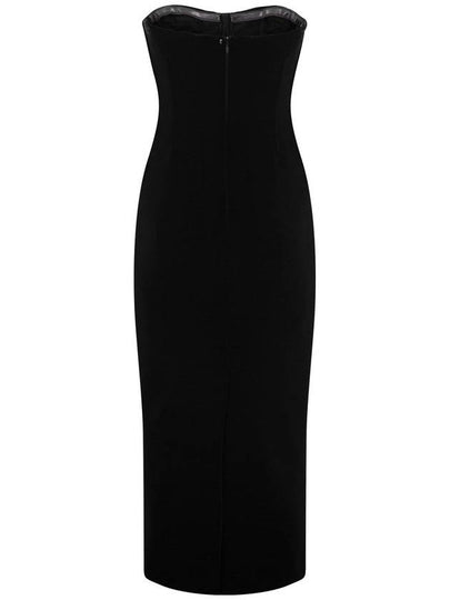 ALLORO1234 - Velvet bustier dress - MAX MARA SPORTMAX - BALAAN 2