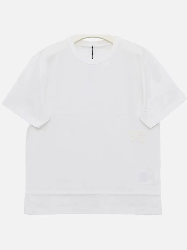 Essential Cotton Short Sleeve T-Shirt White - ALEXANDER WANG - BALAAN.