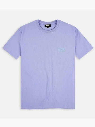 Raymond Logo Short Sleeve T-Shirt Lilac - A.P.C. - BALAAN 2