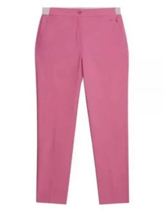 Women's Elle Stretch Straight Pants Azalea Pink - J.LINDEBERG - BALAAN 2