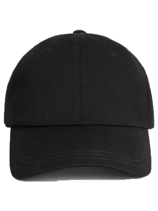 Back Logo Cotton Ball Cap Black B0651062892 - CELINE - BALAAN 2