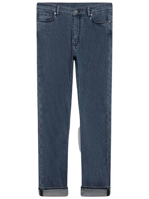 Slim straight jeans washed blue - BERLUTI - BALAAN 1