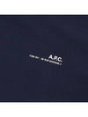 Item Logo Sweatshirt Navy - A.P.C. - BALAAN 7