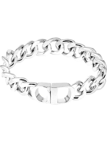 CD Icon Chain Link Bracelet Silver - DIOR - BALAAN 1