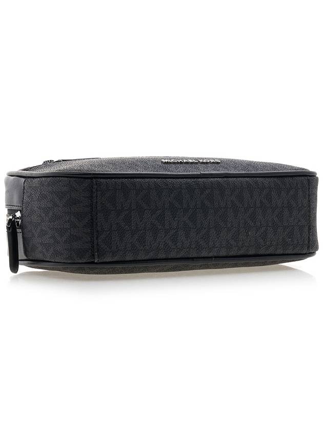 3 In 1 Logo Monogram Travel Gift Set Clutch Bag Black - MICHAEL KORS - BALAAN 7