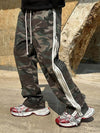 Cotton Twin Side Line Zipper Pants Camo - CLACO - BALAAN 1