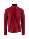 Men's Sigyn Half Zip Sweatshirt Burnt Russet - KLATTERMUSEN - BALAAN 2