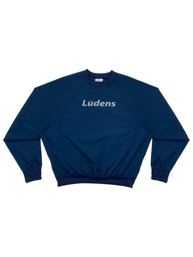 Nylon Raglan CrewneckIndigo Blue - TABB LUDENS - BALAAN 1