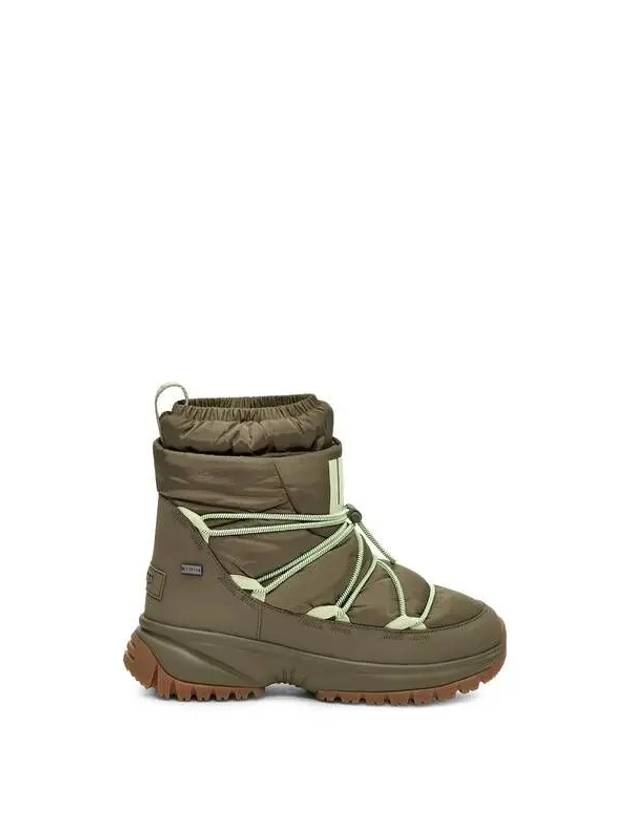 for women graphic logo webbing boots yose puffer mid olive 271661 - UGG - BALAAN 1