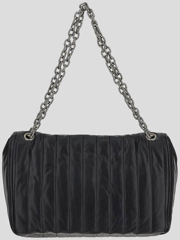 Monaco Chain Medium Shoulder Bag Black - BALENCIAGA - BALAAN 3