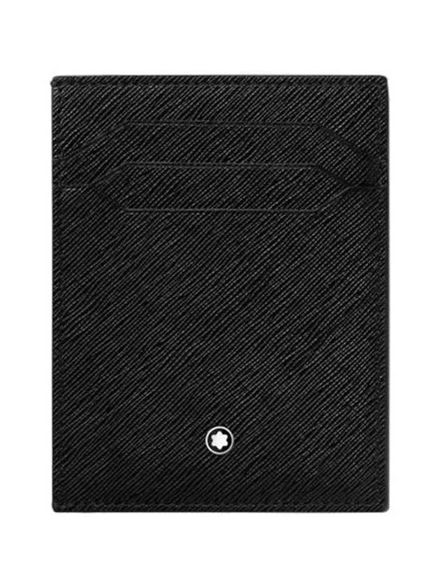 Sartorial 4CC Leather Card Wallet Black - MONTBLANC - BALAAN 2