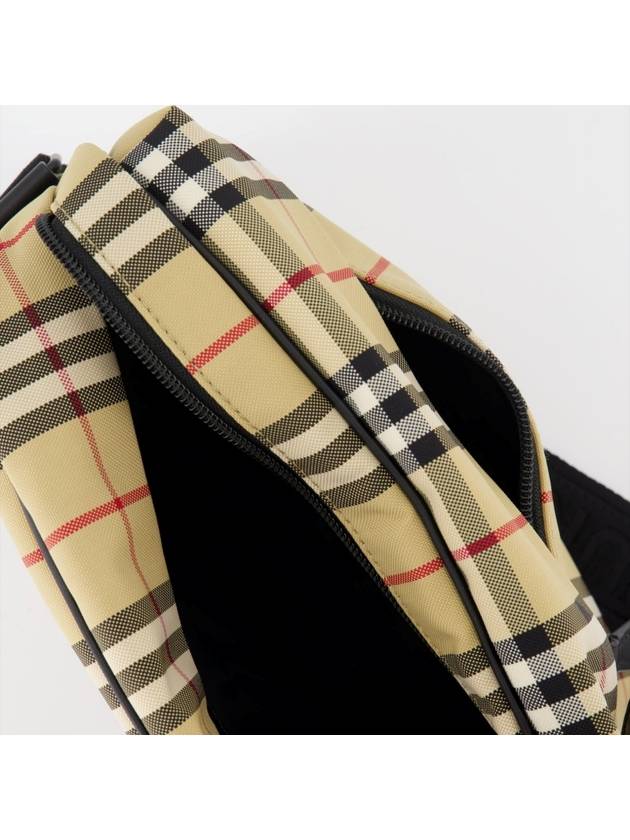 Men's Imprint Nylon Shoulder Cross Bag - BURBERRY - BALAAN 5