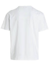 Skeleton Logo Short Sleeve T-Shirt White - ALEXANDER MCQUEEN - BALAAN 3