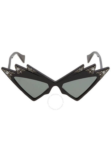 Gucci Grey Cat Eye Ladies Sunglasses GG1371S 003 53 - GUCCI - BALAAN 1