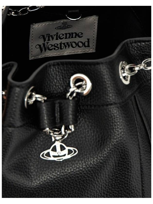 Chrissy Small Bucket Bag Black 4C030004WS000D - VIVIENNE WESTWOOD - BALAAN 6