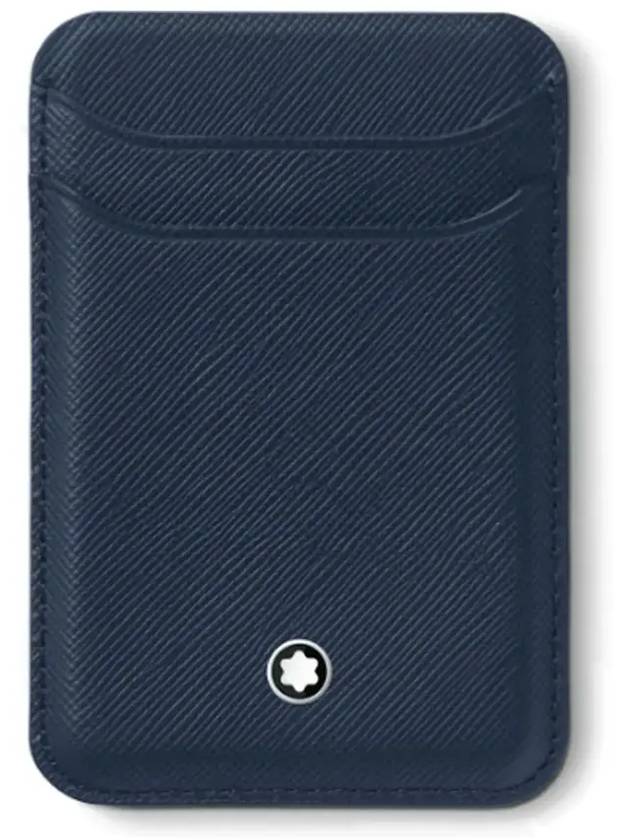 Sartorial Apple Magsafe 2CC Card Wallet Ink Blue - MONTBLANC - BALAAN 4