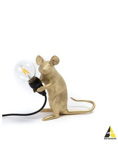 LI Gold Mouse Lamp Seating 5 x 15 12 USB - SELETTI - BALAAN 1