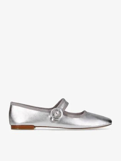 Georgia Square Toe Mary Jane Flat Silver - REPETTO - BALAAN 2