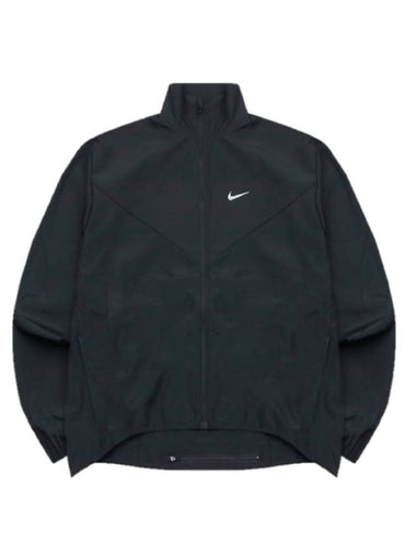 Dri Fit Swoosh HBR Zip-Up Jacket Black - NIKE - BALAAN 1