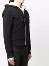 Classic Bunny Zip Up Hoodie Black - MOOSE KNUCKLES - BALAAN 10